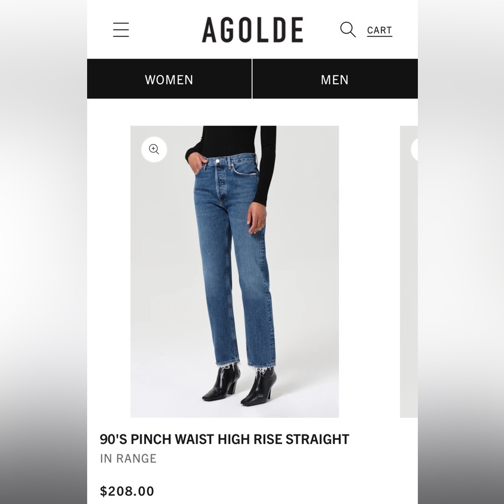 Agolde 90s pinch HR Jean